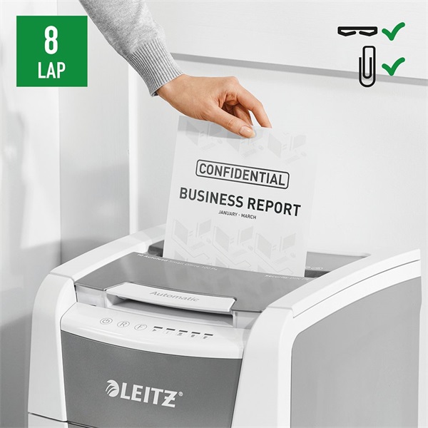 Leitz IQ AutoFeed SmallOffice 100 P4 Pro automata iratmegsemmisítő