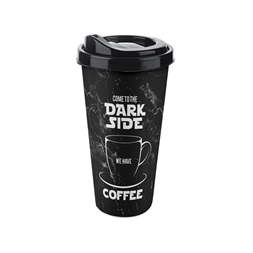 IRIS BIG COFFEE CUP kávéspohár tetővel 650ml AP-9220