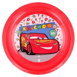 IRIS CARS RACE Disney műanyag lapostányér