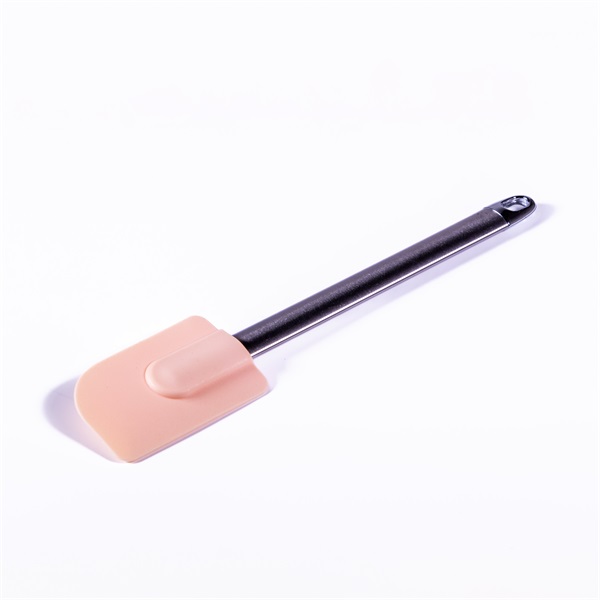 IRIS KT-484 24,5 cm-es fém nyelű szilikon prémium konyhai spatula