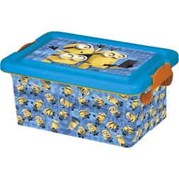 IRIS MINIONS Disney 3,7l műanyag tárolódoboz