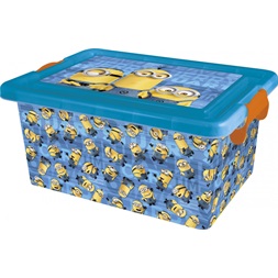 IRIS MINIONS Disney 7l műanyag tárolódoboz