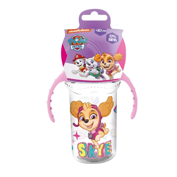 IRIS PAW PATROL MANCS ŐRJÁRAT lányok Disney 330ml műanyag csőrös pohár