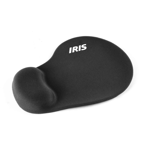 IRIS P-23 ergonómikus fekete egérpad