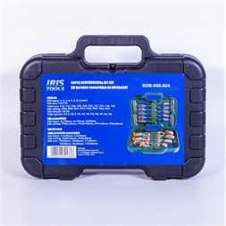 IRIS TOOLS SDB-058-024 58 darabos csavarhúzó és bit készlet