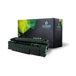 Iconink HP Q5949A Canon CRG-508 utángyártott 2500 oldal fekete toner