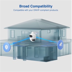 Imilab CMSXJ68A EC6 Dual 2K Wi-Fi kültéri biztonsági kamera