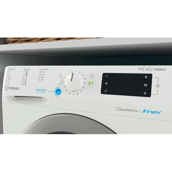 Indesit BDE 961483X WS EU N mosó-szárítógép