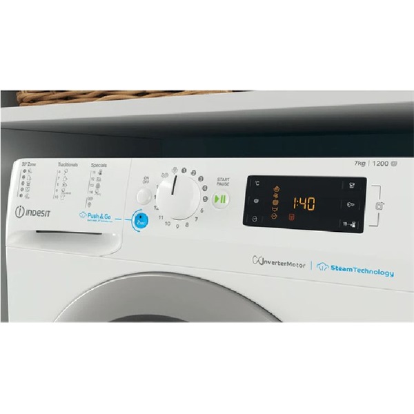 Indesit BWE 71295X WSV EE elöltölős mosógép