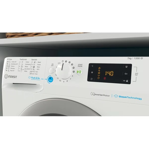 Indesit BWSE 71295X WSV EE keskeny elöltöltős mosógép