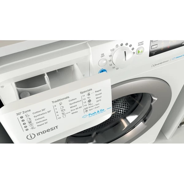 Indesit BWSE 81295X WSV EE keskeny elöltöltős mosógép