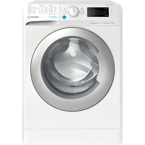 Indesit BWSE 81295X WSV EE keskeny elöltöltős mosógép