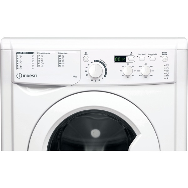 Indesit EWUD 41251 W EU N keskeny elöltöltős mosógép