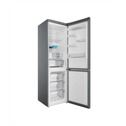 Indesit INFC9 TT33X inox alulfagyasztós hűtőszekrény