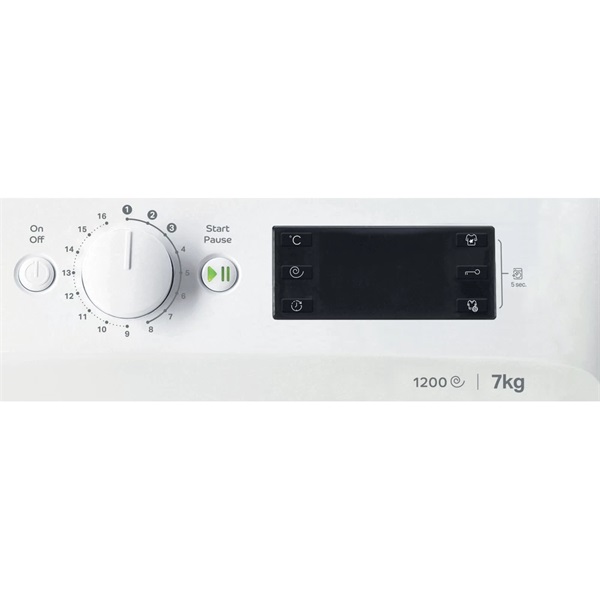 Indesit MTWE 71252 WK EE elöltöltős mosógép