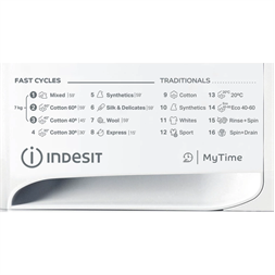 Indesit MTWE 71252 WK EE elöltöltős mosógép