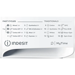 Indesit MTWE 71484 WK EE elöltöltős mosógép