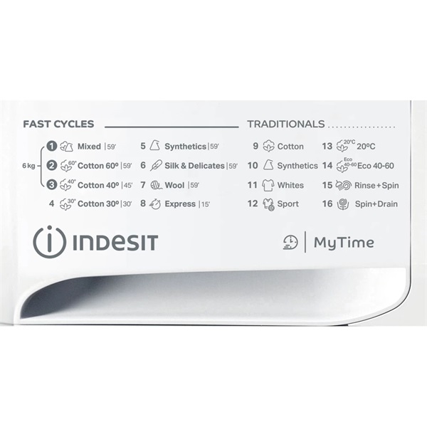 Indesit MTWSA 61252 WK EE keskeny elöltöltős mosógép