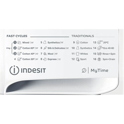 Indesit MTWSA 61252 WK EE keskeny elöltöltős mosógép