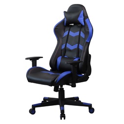 Iris GCH203BK fekete / kék gamer szék