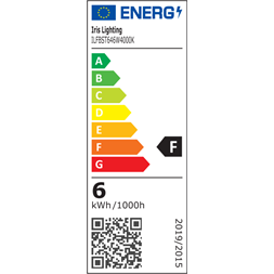 Iris Lighting Filament Bulb Longtip E27 ST64 6W/2700K/540lm aranyszínű LED fényforrás