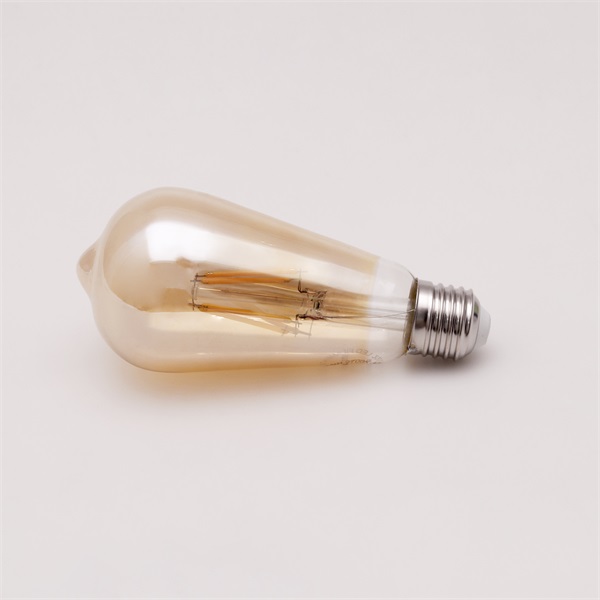 Iris Lighting Filament Bulb Longtip E27 ST64 6W/2700K/540lm aranyszínű LED fényforrás