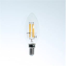 Iris Lighting Filament Candle Bulb E14 FLC35 4W/3000K/360lm gyertya LED fényforrás