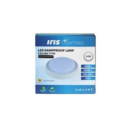 Iris Lighting ML-CELCPROOF 24W/3000K/2200lm IP44 fehér LED mennyezeti lámpa