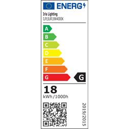 Iris Lighting PLSUR-18W 18/1440lm/4000K mennyezeti kör alakú LED panel