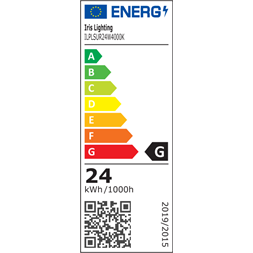 Iris Lighting PLSUR-24W 24W/1920lm/4000K mennyezeti kör alakú LED panel