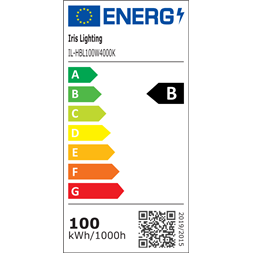 Iris Lighting UFO IL-HBL100W4000K 100W/19000lm/SMD 2835 LED csarnokvilágító lámpa