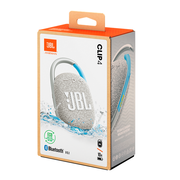 JBL CLIP4 ECO Bluetooth fehér hangszóró