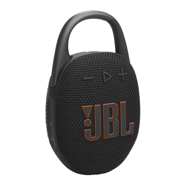 JBL Clip 5 BLK fekete hordozható Bluetooth hangszóró