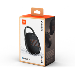 JBL Clip 5 BLK fekete hordozható Bluetooth hangszóró