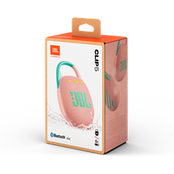 JBL Clip 5 PINK pink hordozható Bluetooth hangszóró