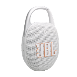 JBL Clip 5 WHT fehér hordozható Bluetooth hangszóró