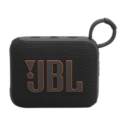 JBL Go 4 BLK fekete hordozható Bluetooth hangszóró