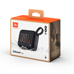 JBL Go 4 BLK fekete hordozható Bluetooth hangszóró