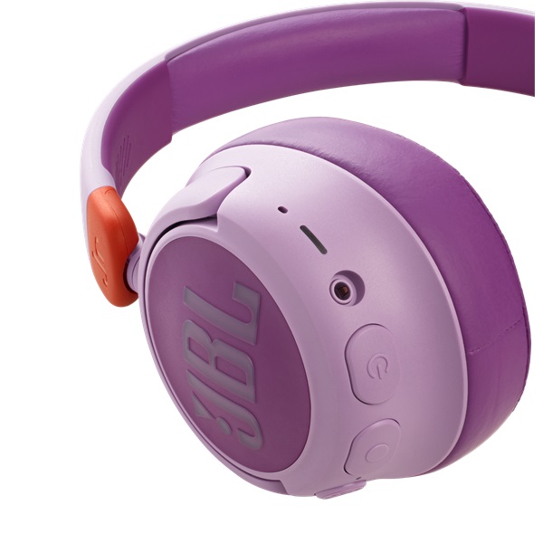 JBL JR460 NCPIK Bluetooth aktív zajszűrős rózsaszín gyerek fejhallgató