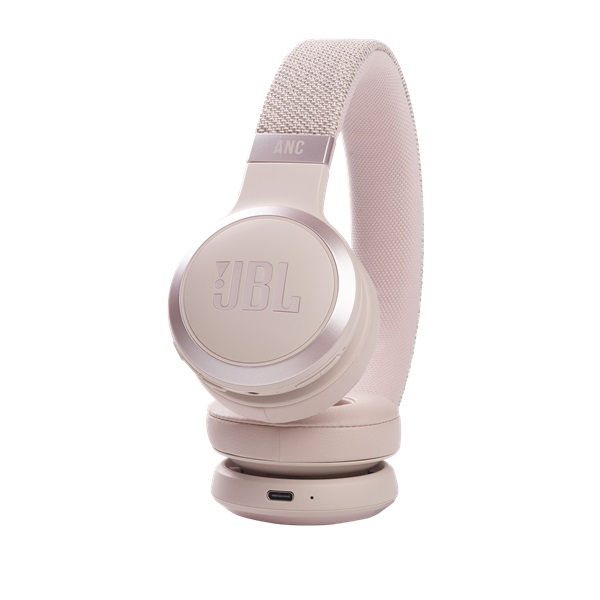 JBL LIVE 460 NC ROSE Bluetooth aktív zajszűrős rózsaszín fejhallgató