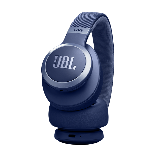 JBL LIVE 770 BTNC Bluetooth kék zajszűrős fejhallgató