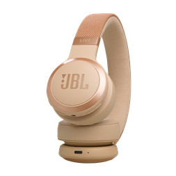 JBL Live 670 NC Bluetooth homok zajszűrős fejhallgató