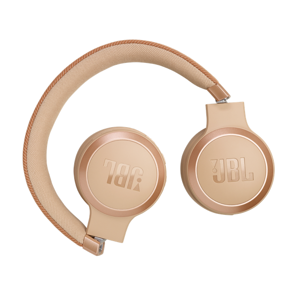 JBL Live 670 NC Bluetooth homok zajszűrős fejhallgató