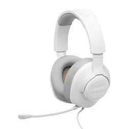 JBL Quantum 100 M2 vezetékes fehér gamer headset