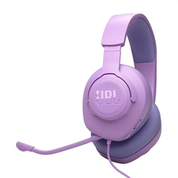 JBL Quantum 100 M2 vezetékes lila gamer headset