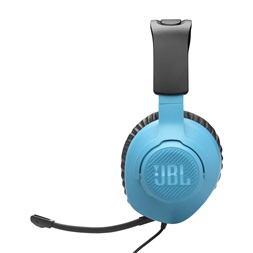 JBL Quantum 100 N vezetékes kék-piros gamer headset