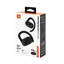 JBL Soundgear Sense True Wireless Bluetooth Open-Ear fekete fülhallgató