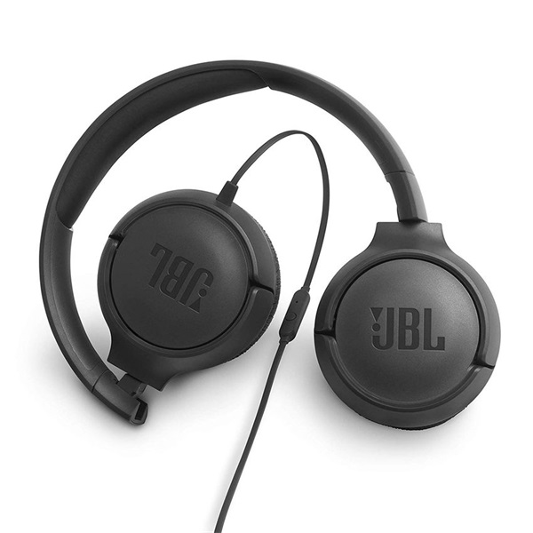 JBL T500BLK mikrofonos fekete fejhallgató