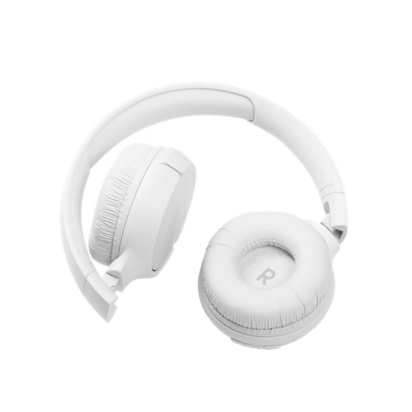 JBL T510BTWHT Bluetooth mikrofonos fehér fejhallgató