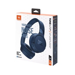 JBL T670 NC BLU Bluetooth zajszűrős kék fejhallgató